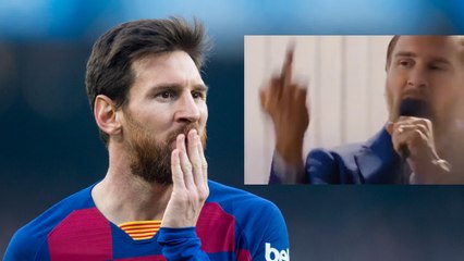 El vídeo de Messi que arrasa en las redes tras anunciar que sigue en el Barça: "¡No me iré jamás!"