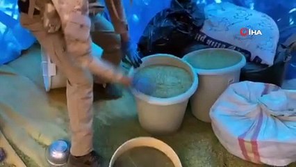 Diyarbakır’da Yıldırım-7 Operasyonunda 1 ton 756 kilo esrar ele geçirildi