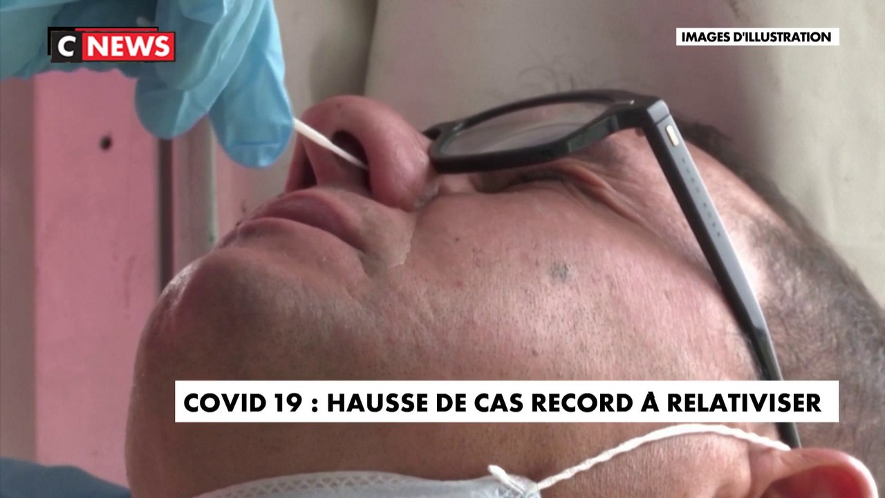 Covid-19 : hausse de cas record à relativiser