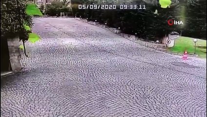 Sarıyer'de çöp kamyonu dehşetinin görüntüleri ortaya çıktı