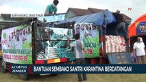 Bantuan Sembako untuk Santri yang Terpapar Covid-19 Terus Berdatangan