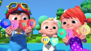 ABC Song with Balloons + More Nursery Rhymes & Kids Songs - CoComelon_1