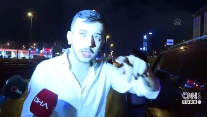 Son Dakika: Kaza yapan otomobil yanarak küle döndü | Video