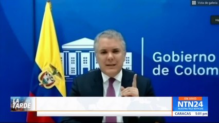 Presidente de Colombia acusa de Maduro de pretender adquirir misiles a través de Irán