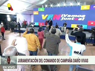 Juramentado Comando de Campaña del GPP "Darío Vivas"