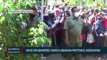 Download Video: Urus Izin Banpers, Warga Abaikan Protokol Kesehatan