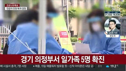 의정부서 일가족 확진…성남서 섬유회사 직원 감염도