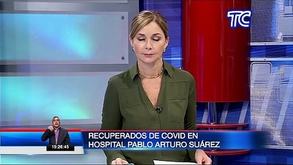 Más de 1000 pacientes de covid-19 se recuperaron y recibieron el alta médica en el hospital Pablo Arturo Suárez de Quito