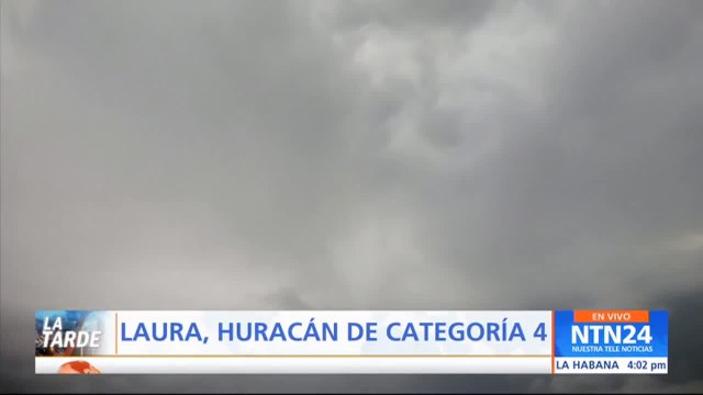 Laura se convirtió en huracán de categoría 4 extremadamente peligroso