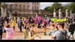 Extinction Rebellion climate activists dance outside Buckingham Palace