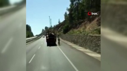 Karayolunda ölümüne yolculuk