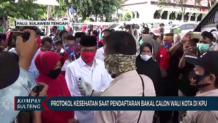 Download Video: Protokol Kesehatan Saat Pendaftaran Bakal Calon Wali Kota di KPU