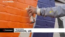 London holds first-ever mural festival despite coronavirus crisis