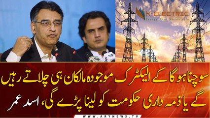 Govt to take decision on K-Electric privatisation: Asad Umar