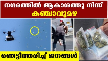 Rain of cannabis in tel aviv city | Oneindia Malayalam