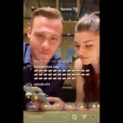 كرم و هاندا في بث مباشر مترجم كواليس تصوير الحلقة 9 