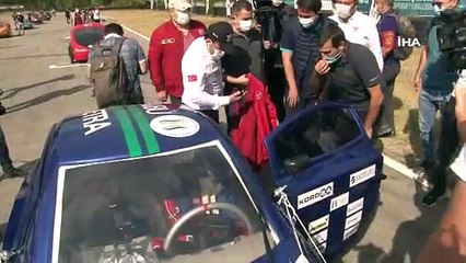 Üniversite öğrencileri tasarladıkları araçlarla TEKNOFEST’te yarıştı