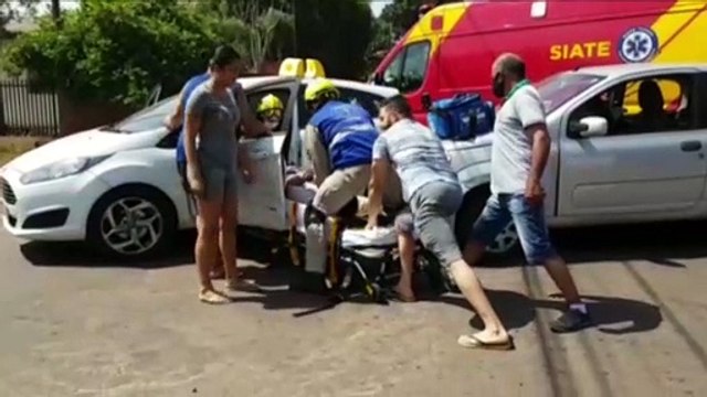 Homem fica ferido em acidente na Rua Altemar Dutra