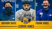 Lakers Post Game Press Conference: LeBron, AD & Vogel Explain What Went Wrong in Game 1 vs Rockets