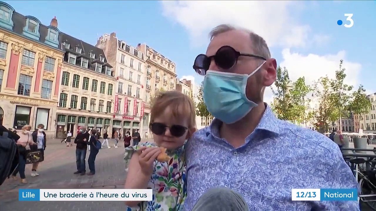 Braderie de Lille : une atmosphère festive pour la "braderie des commerçants"