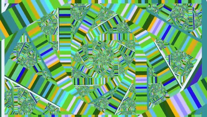 Funky Colorful Spiral Animation  (epilepsy warning)