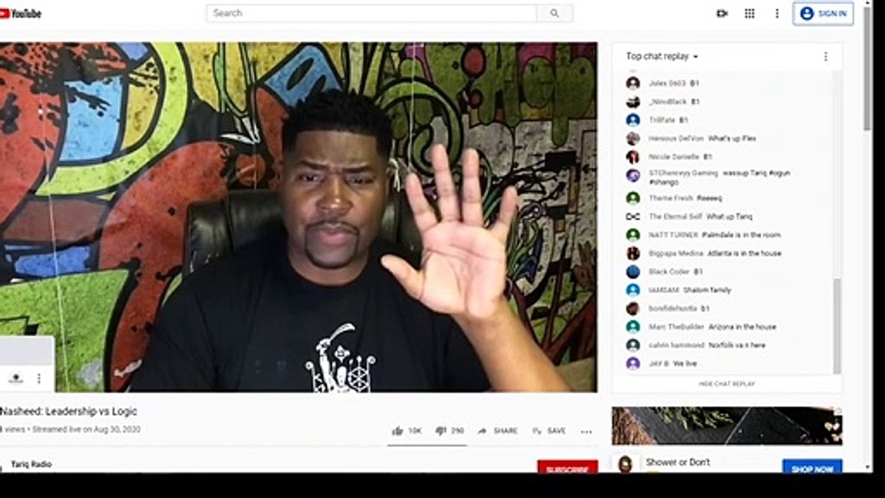 Tariq on scared athletes