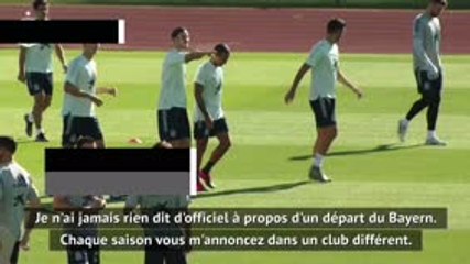 Transferts - Thiago Alcantara : "Je n'ai jamais parlé d'un départ du Bayern"
