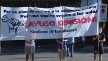 Miles de profesores se manifiestan en Madrid para exigir a Ayuso más inversión en educación pública