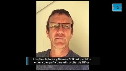 Los Simuladores y Batman unidos en una misión por el hospital de Niños