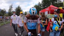 Nans Peters Celebrates Stage 8 Win | 2020 Tour de France
