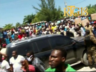 Prezidan repiblik la S.E.M Jovenel Moïse di lap sèvi ak Lame Dayiti pou konabat fenomèn ensekirite a