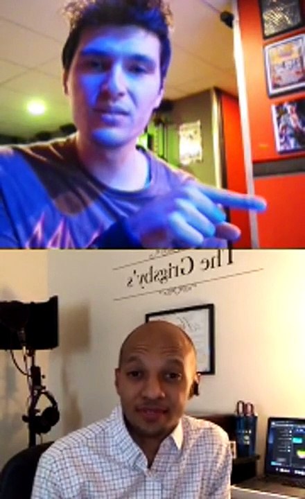 Instagram Live with Charles Grigsby.