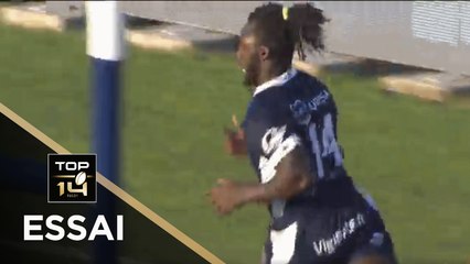 TOP 14 - Essai Gabriel IBITOYE 2 (SUA) – Agen - Castres - J1 - Saison 2020/2021