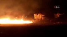 İzmir’de sitelere yakın noktadaki otluk alanda korkutan yangın