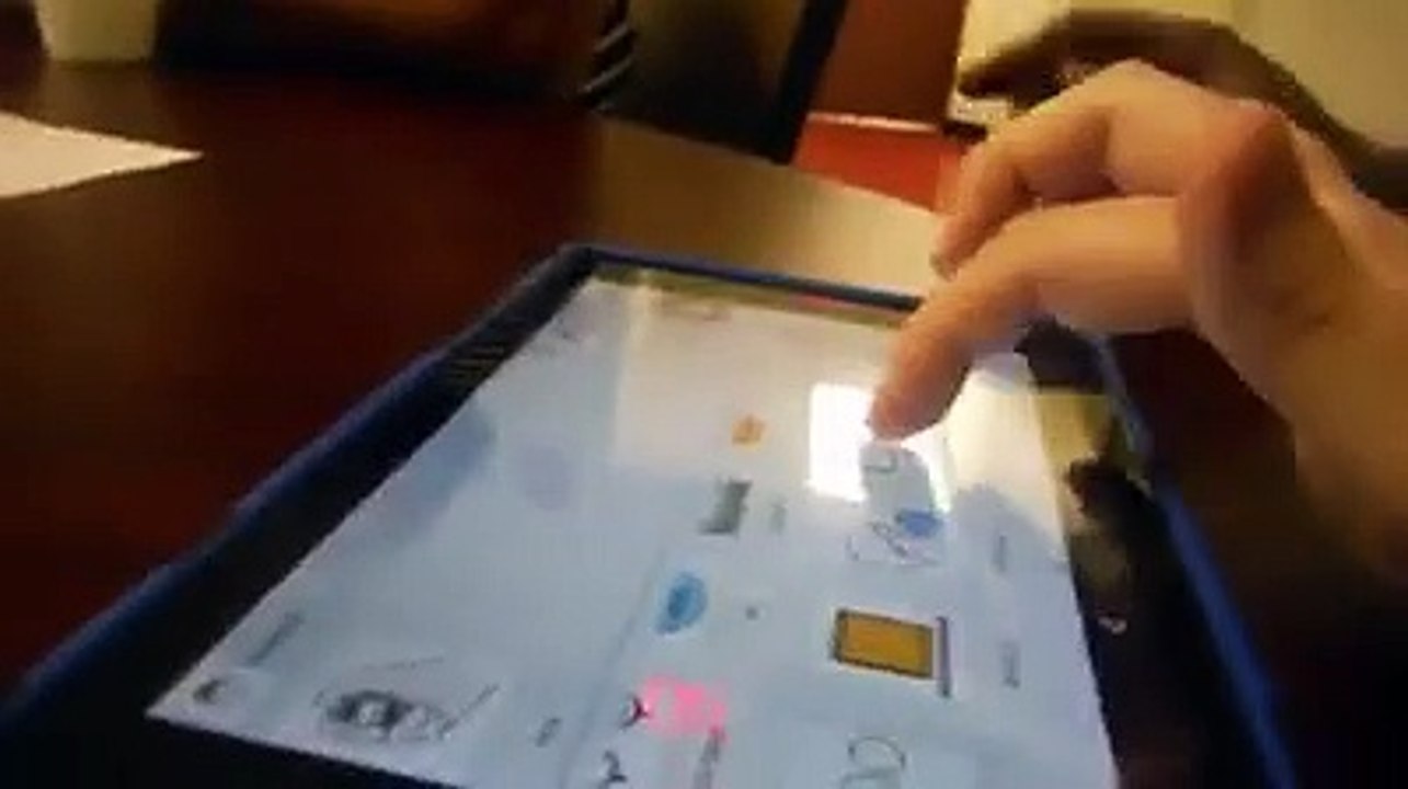 Adult with Autism acknowledging time using Letmetalkaactalker