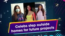 Celebs step outside homes for future projects