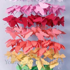 WOW!!! DIY Paper Wall Hanging/Jummar Idea - 10 DIY Room Decor