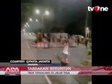 Detik-detik Kecelakaan Beruntun di Tol Pulo Gebang