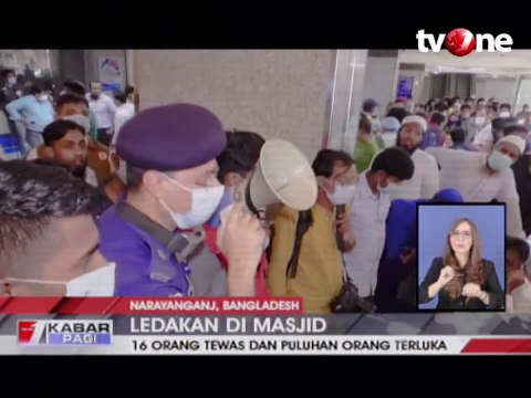 Ledakan di Masjid Bangladesh, 16 Orang Tewas