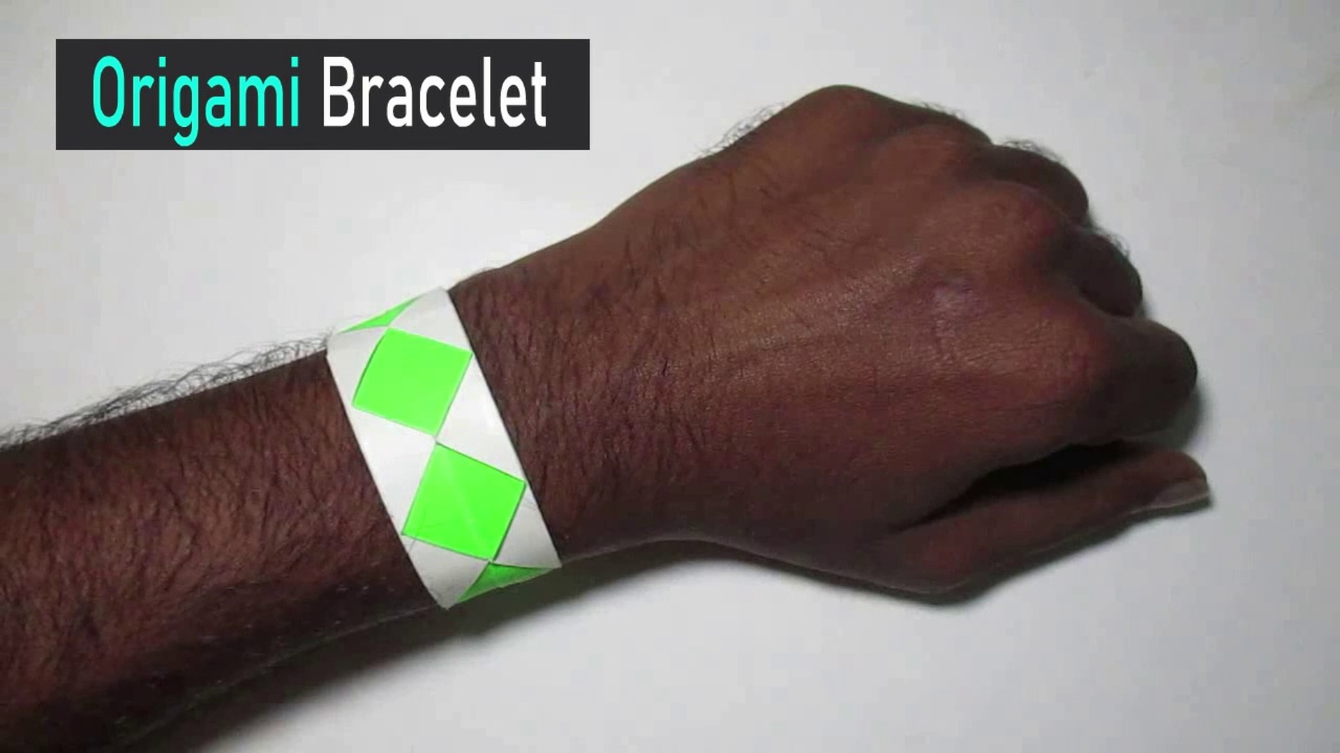 Easy Origami Bracelet | How to Make A Paper Bracelet with Origami |  Handmade Paper Bracelet | Origami Friendship Bracelet - video Dailymotion