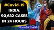 Covid-19: India reports 90,632 Coronavirus cases in 24 hours, tally soars past 41 Lakh|Oneindia News