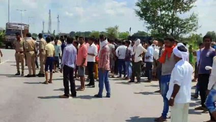 बिजौली के पास NH 2 पर ट्रक ने बाइक सवार को मारी टक्कर, चालक की मौत