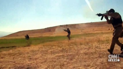 Ortak tatbikat savaş sahnelerini aratmadı!  | Video