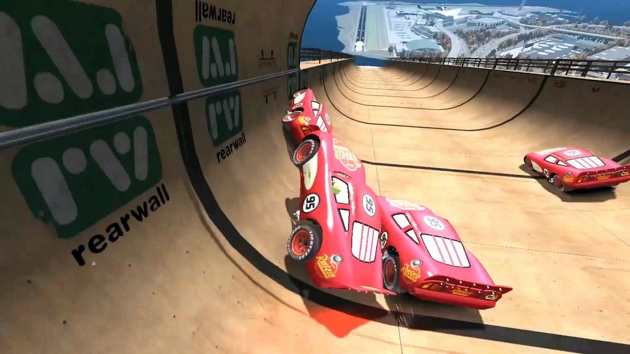 Hulk  Marvel comics & 10 Flash McQueen Disney cars 2 | Dessin animé pour enfants