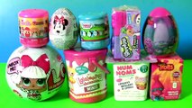NEW Surprise Toys LOL Dolls NUM NOMS Series 3.1 Lalaloopsy Paint Can, Mashems Fashems Barbie THOMAS