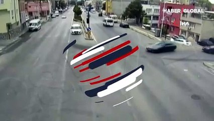 Oğlunun kaza haberini alan baba böyle takla attı