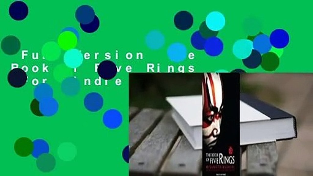 Full Version  The Book of Five Rings  For Kindle