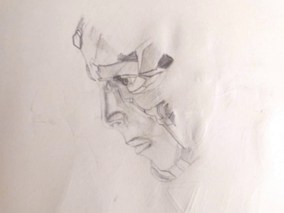 My pencil sketch