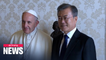 Pope prays for peace on Korean Peninsula in message to President Moon