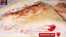 Chicken veg mayo sandwich/two layer sandwich/sandwich/ bread sandwich